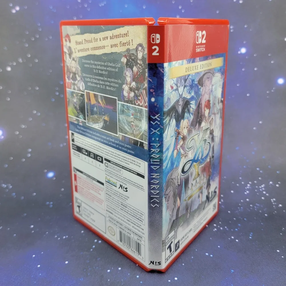 Ys X Nordics Deluxe Edition Nintendo Switch Action RPG NIS America 2024